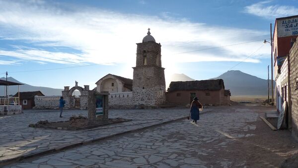 Una iglesia en Bolivia (imagen referencial) - Sputnik Mundo