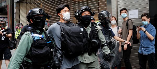 Protestas en Hong Kong - Sputnik Mundo