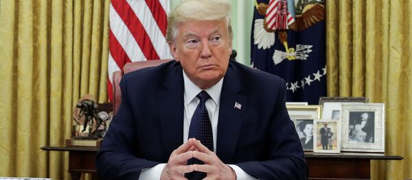 Donald Trump, presidente de EEUU - Sputnik Mundo