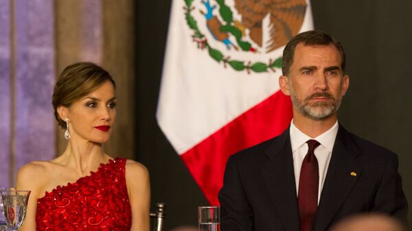 Los reyes de España, Felipe VI y Doña Letizia (imagen referencial) - Sputnik Mundo