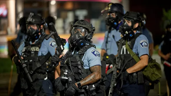 Agentes de Policía en Minneapolis