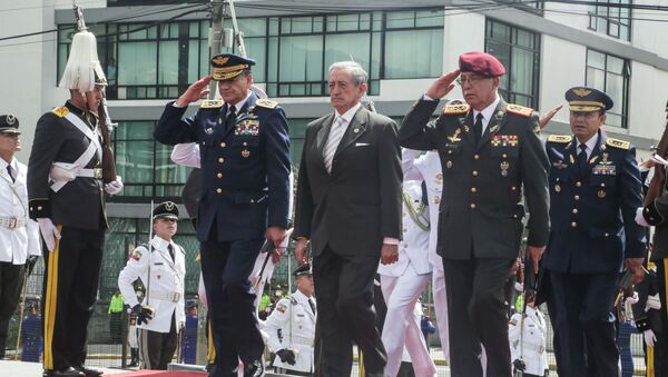 Oswaldo Jarrín, ministro de Defensa de Ecuador - Sputnik Mundo