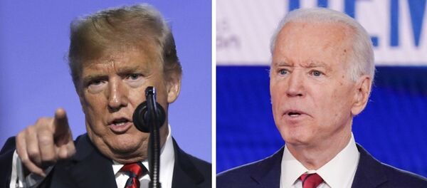 Donald Trump (izda.) y Joe Biden (dcha.), políticos estadounidenses - Sputnik Mundo