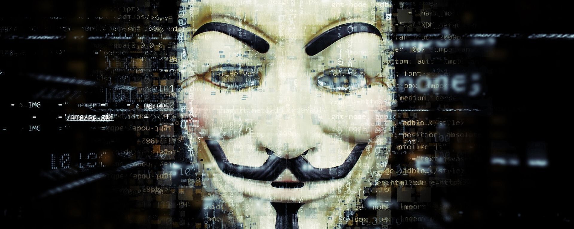 Máscara de Anonymous (imagen referencial) Máscara de Anonymous (imagen referencial) - Sputnik Mundo, 1920, 02.03.2022