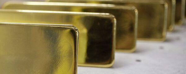 Lingotes de oro - Sputnik Mundo