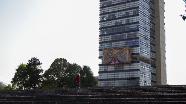 El edificio de la Universidad Nacional Autónoma de México (UNAM) - Sputnik Mundo