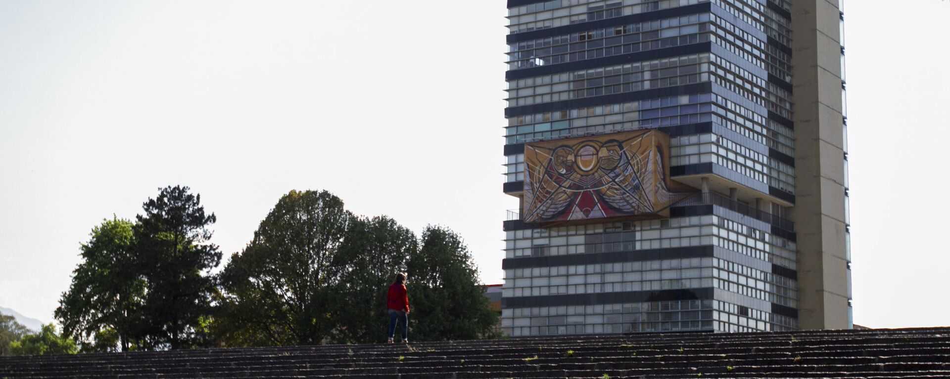 El edificio de la Universidad Nacional Autónoma de México (UNAM) - Sputnik Mundo, 1920, 08.10.2021