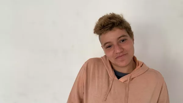 Andrea, miembro del colectivo Ni todo está perdido