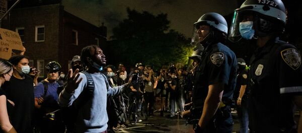 Protestas en Nueva York - Sputnik Mundo
