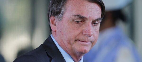 Jair Bolsonaro, presidente de Brasil - Sputnik Mundo