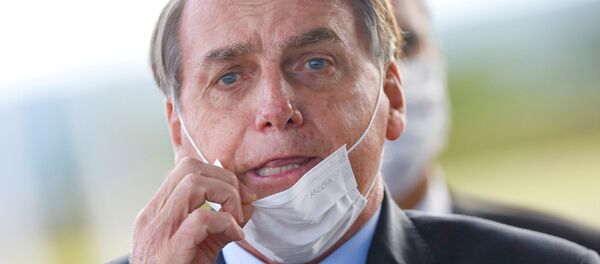 El presidente de Brasil, Jair Bolsonaro El presidente de Brasil, Jair Bolsonaro - Sputnik Mundo