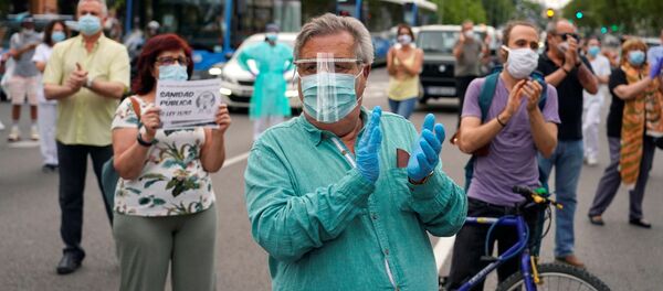 Desescalada en España - Sputnik Mundo