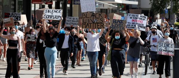 Protestas en EEUU - Sputnik Mundo
