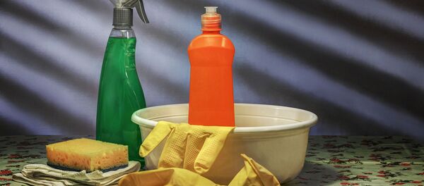 Productos de limpieza. Imagen referencial - Sputnik Mundo