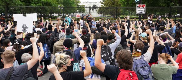 Protestas en EEUU - Sputnik Mundo