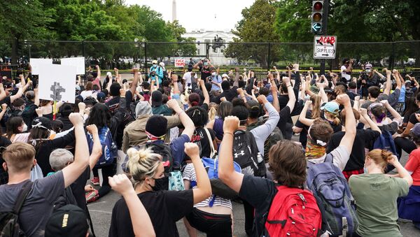 Protestas en EEUU Protestas en EEUU - Sputnik Mundo