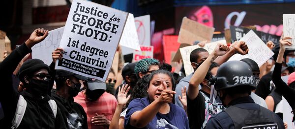 Protestas en Los Ángeles, Estados Unidos - Sputnik Mundo