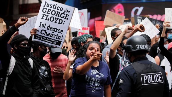 Protestas en Los Ángeles, Estados Unidos - Sputnik Mundo