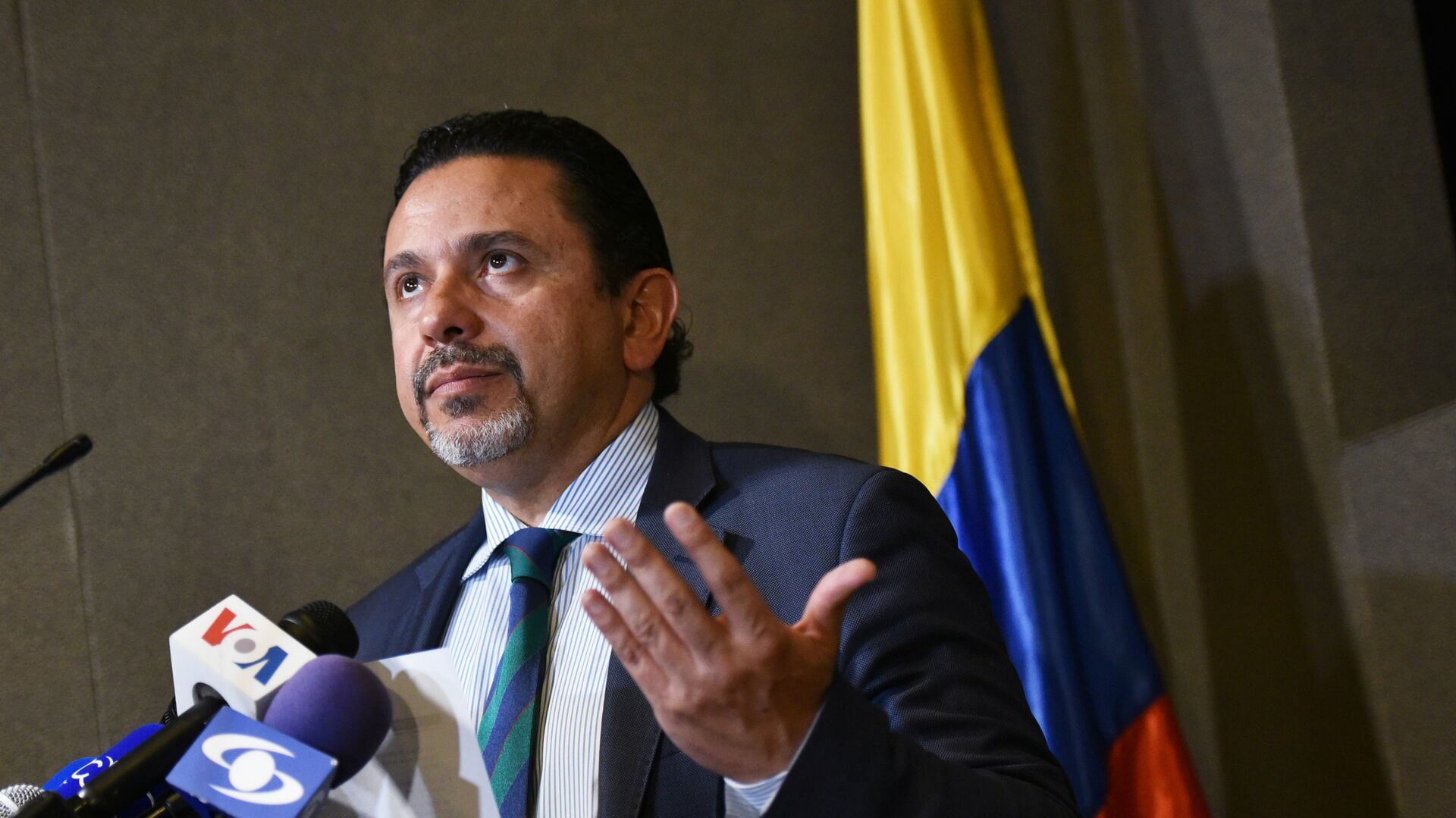 Miguel Ceballos, alto comisionado de Paz de Colombia Miguel Ceballos, alto comisionado de Paz de Colombia - Sputnik Mundo, 1920, 22.02.2021