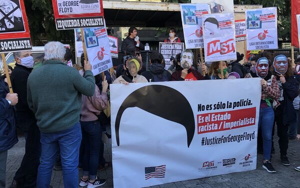 Gabriel Solano, legislador porteño, habla frente a la Cámara de Comercio de los EEUU en Argentina - Sputnik Mundo