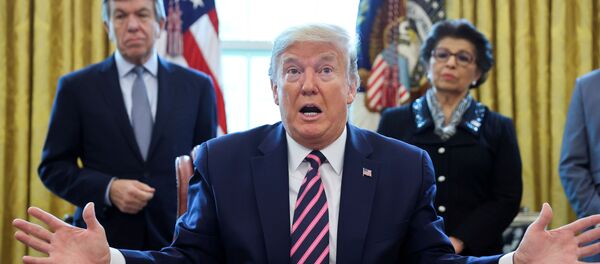 Donald Trump, presidente de EEUU - Sputnik Mundo