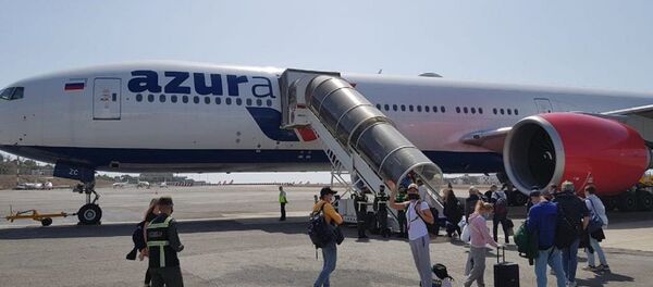 Avión de la aerolínea Azur Air - Sputnik Mundo