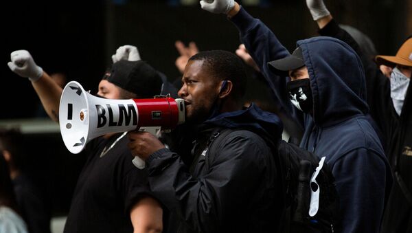 Protestas en EEUU - Sputnik Mundo