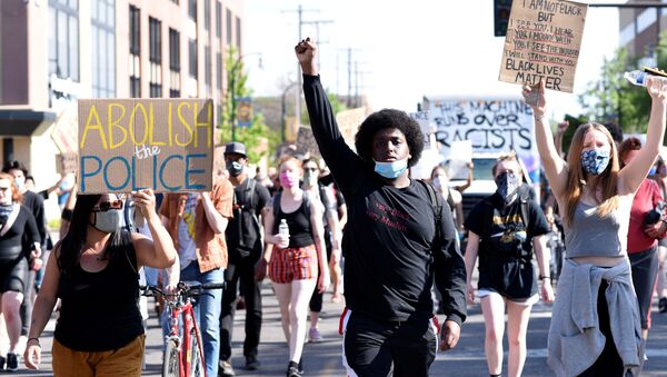 Protestas en Chicago Protestas en Chicago - Sputnik Mundo