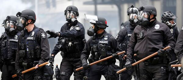 Policía de Seattle, EEUU - Sputnik Mundo