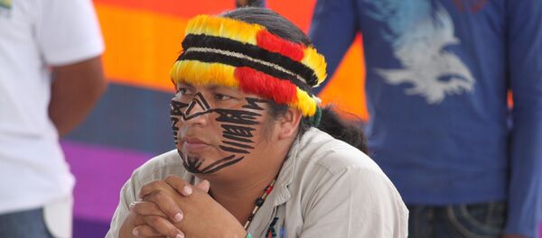 Un indígena ecuatoriano (imagen referencial) - Sputnik Mundo
