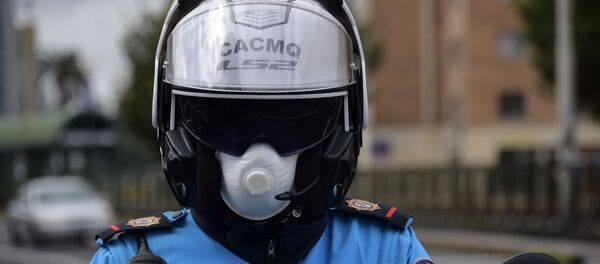 Policía en Quito, Ecuador - Sputnik Mundo
