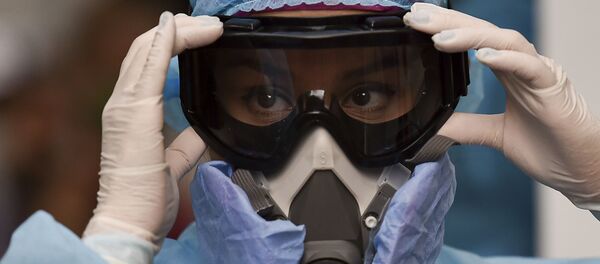 Una médico colombiana en Cali - Sputnik Mundo