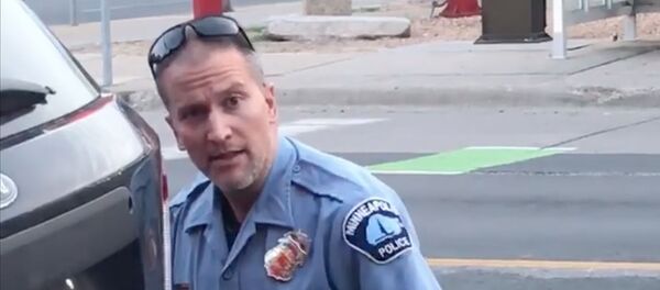 Derek Chauvin, expolicía de Minneapolis, EEUU - Sputnik Mundo