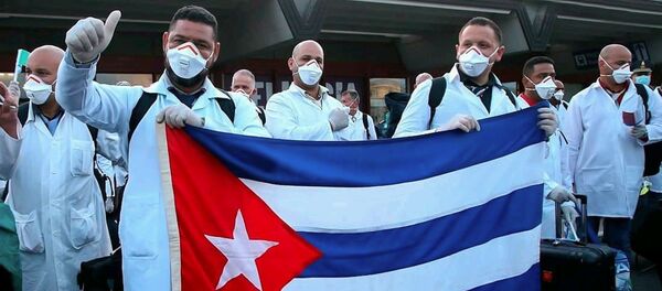 Médicos cubanos Médicos cubanos - Sputnik Mundo