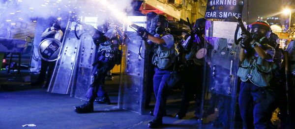 Protestas en Hong Kong (archivo) - Sputnik Mundo