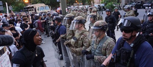 Protestas antirracistas en Washington, EEUU - Sputnik Mundo