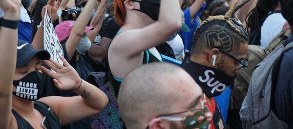Protestas antirracistas en Washington, EEUU - Sputnik Mundo