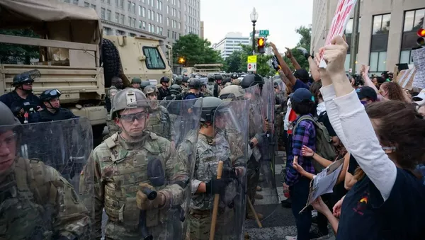 Protestas en Washington, EEUU