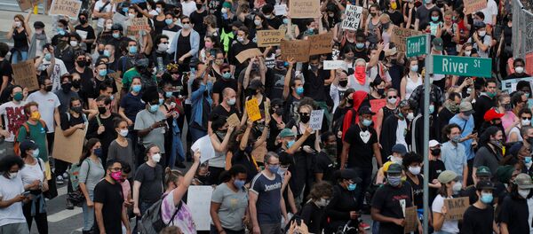 Protestas en Brooklyn, Nueva York - Sputnik Mundo
