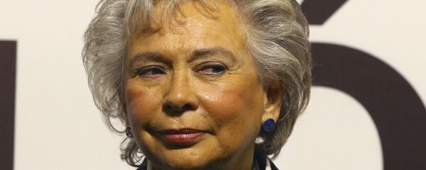 Olga Sánchez Cordero, secretaria de Gobernación de México Olga Sánchez Cordero, secretaria de Gobernación de México - Sputnik Mundo