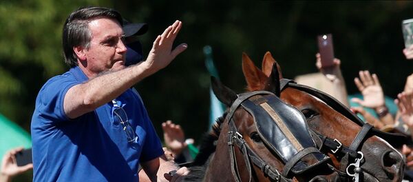 El presidente brasileño Jair Bolsonaro - Sputnik Mundo