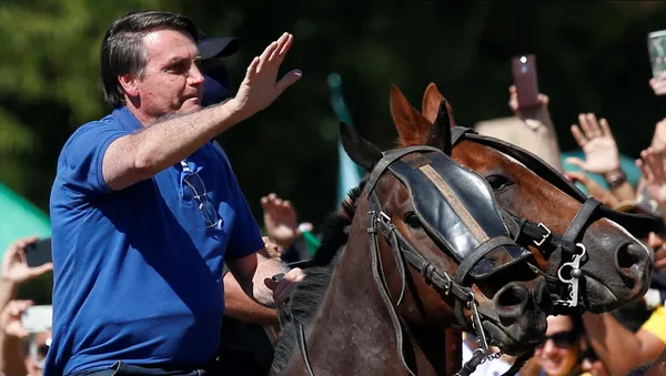 El presidente brasileño Jair Bolsonaro - Sputnik Mundo