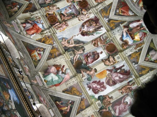 La Galería de Pinturas de los Maestros Antiguos en Dresde expone famosos tapices de Rafael | Fotos La Galería de Pinturas de los Maestros Antiguos en Dresde expone famosos tapices de Rafael | Fotos - Sputnik Mundo