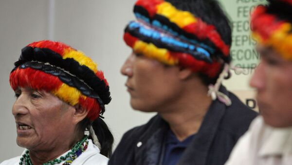 Indígenas Achuar  - Sputnik Mundo