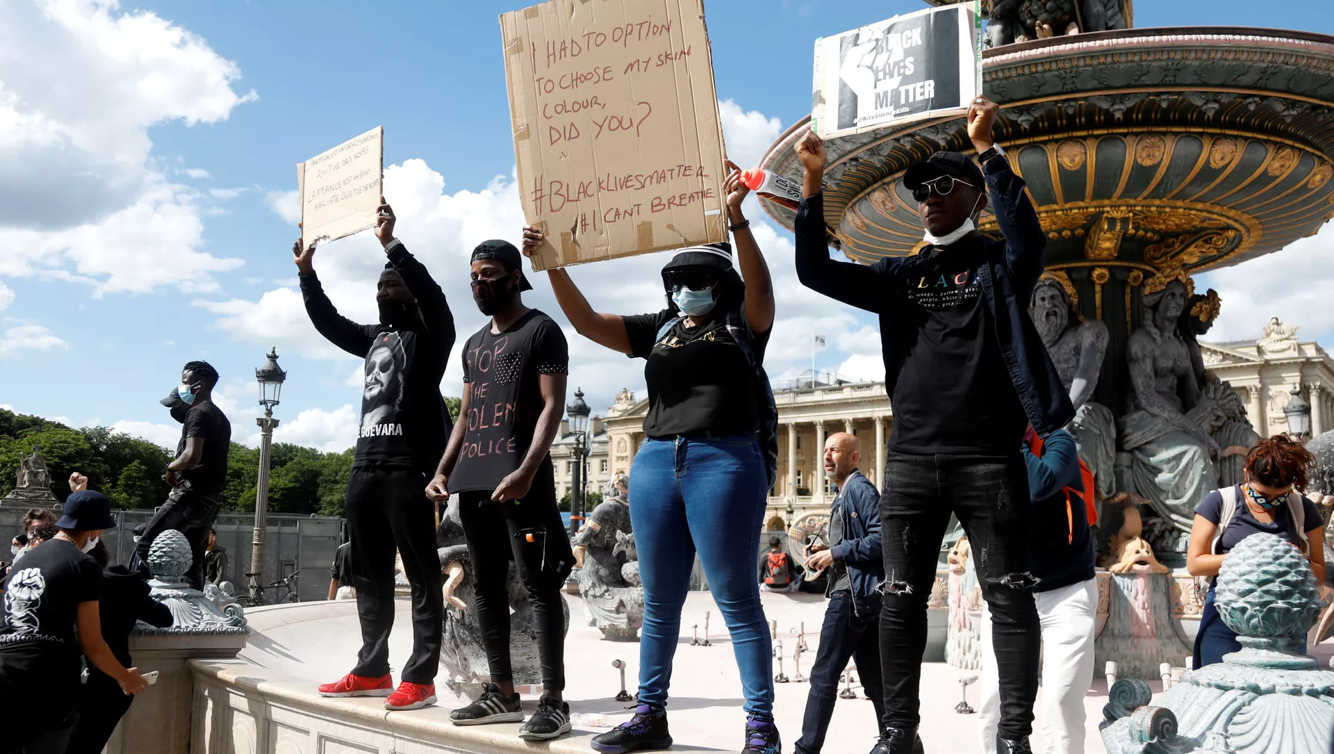 Protestas en París contra el racismo y la violencia policial