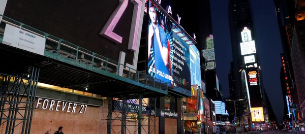 La zona del Times Square en Nueva York - Sputnik Mundo