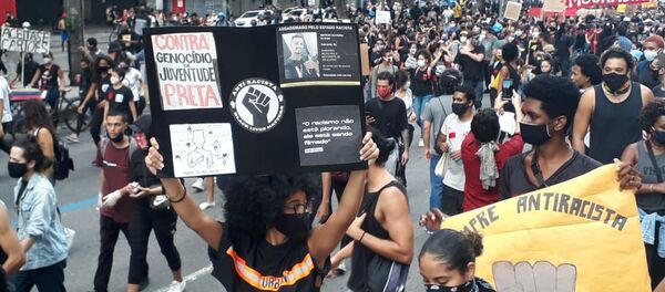Protestas en Río de Janeiro - Sputnik Mundo