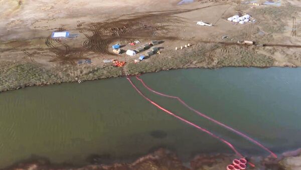 Consecuencias del derrame de combustible en la ciudad rusa de Norilsk - Sputnik Mundo