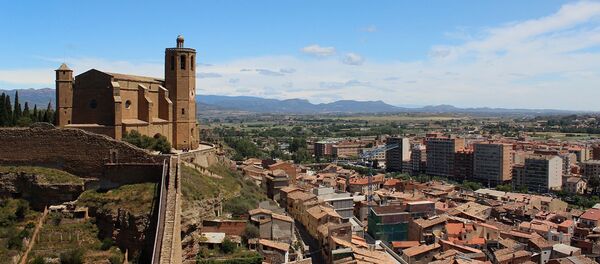 Vista de Balaguer (Lleida), lugar de la fiesta Vista de Balaguer (Lleida), lugar de la fiesta - Sputnik Mundo