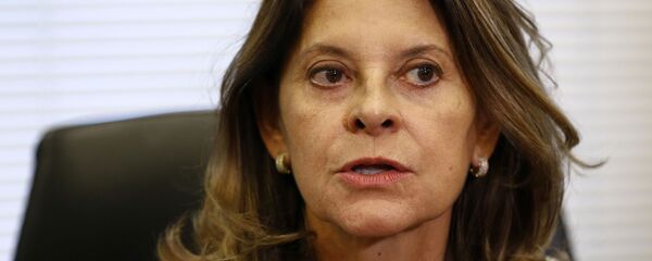 Marta Lucía Ramírez, vicepresidenta de Colombia - Sputnik Mundo